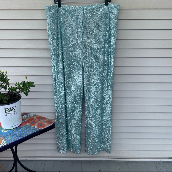Saint Art NESSA Sequin Pant in Glacier Size XXL (NWT) - Picture 2 of 8